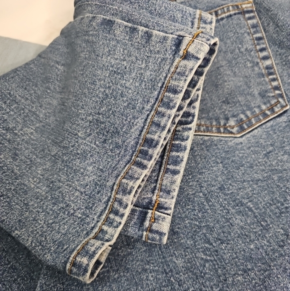Ralph Lauren Lauren Jeans Co Y2K High Rise Mom Jeans Size 14 Vintage 90s Denim - Picture 7 of 7
